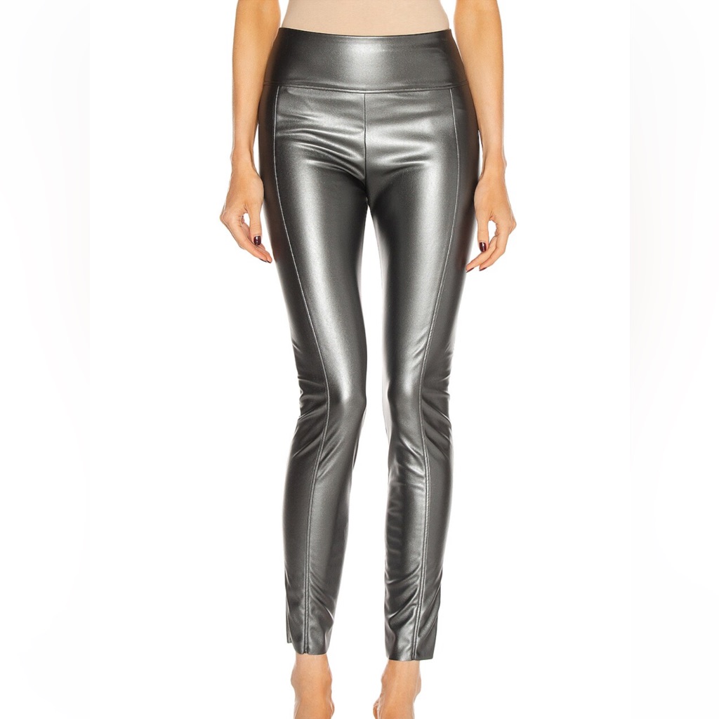 Wolford Estelle Shine Legging Size 4 In Anthracite